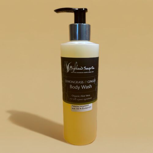 Highland Soap Co. Lemongrass & Ginger Body Wash