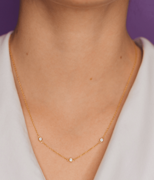 Small Diamonds Necklace