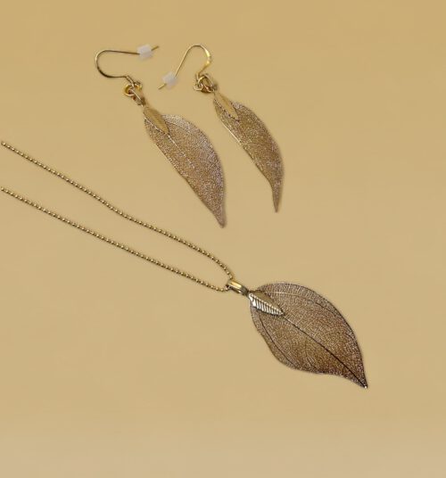 Eucalyptus Ketting en oorbellen