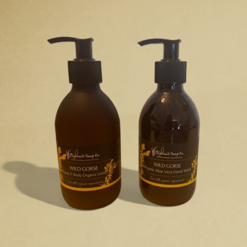 Wild Gorse Hand and Body Organic Lotion and Handwash